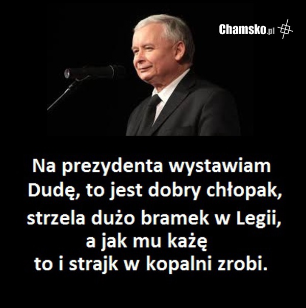 nic nie robi tylko hejtuje ale szarpie tłumy