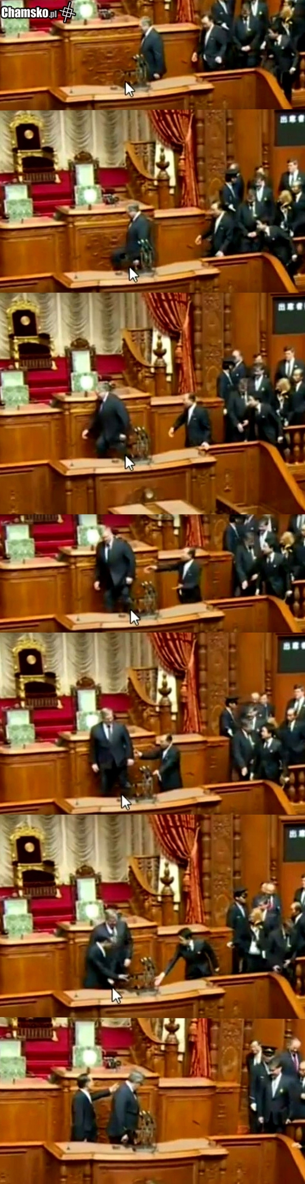 Komorowski wszedł na fotel marszałka Japoni. Jaka stacja to pokazała?