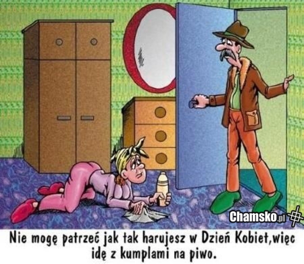 Sprzątanie w dzień kobiet