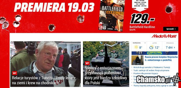 WP wie jak odnalesc sie w sytuacji strzelanina w tunezji i baner z nową grą