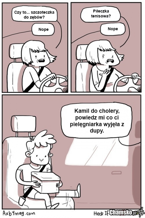 Co to było?