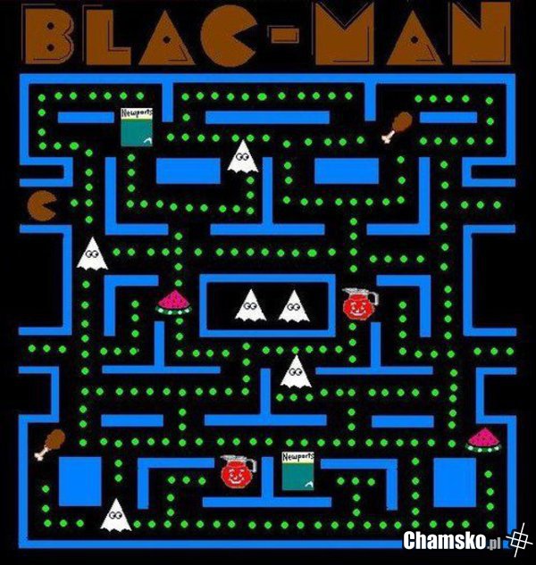 Czarny pac-man