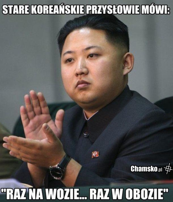 Stare koreańskie przysłowie