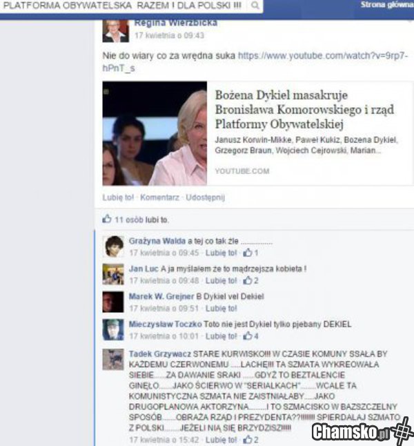 Typowi wyborcy z PO