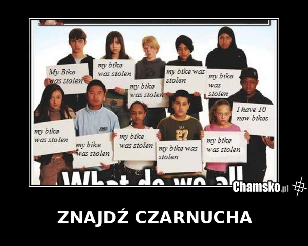 ZNAJDŹ CZARNUCHA