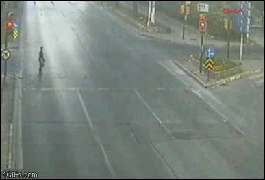 Piękne jebnięcie