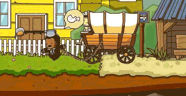 Czarny koń mechaniczny