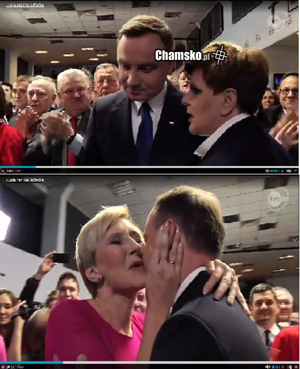 suflerka: duda idź pocałuj żonę