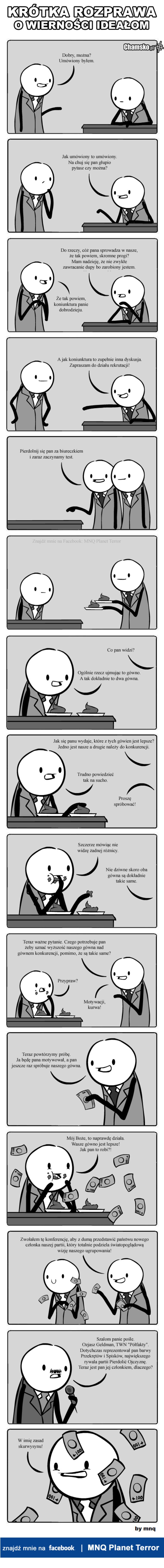 Krótka rozprawa o wierności ideałom