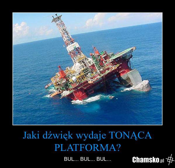 Tonąca platforma