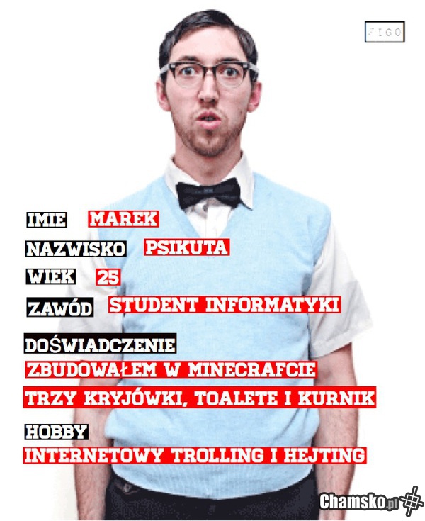 4 lata pracy szukałem