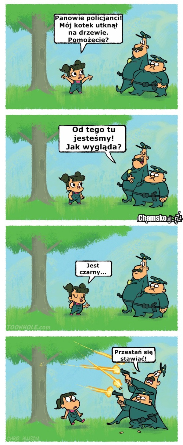 Znowu policjanci