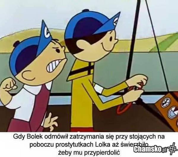 Oburzony lolek