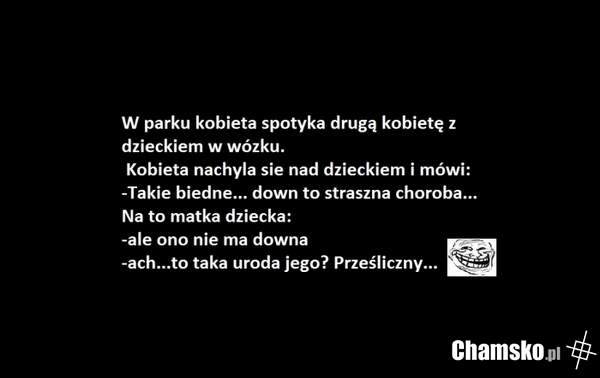 śliczny Down