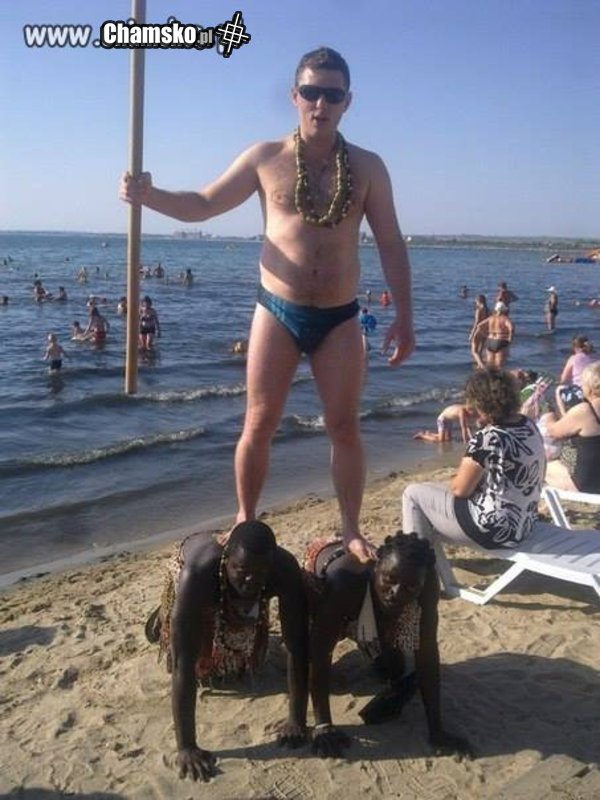 Takie tam, ja na wczasach nad morzem