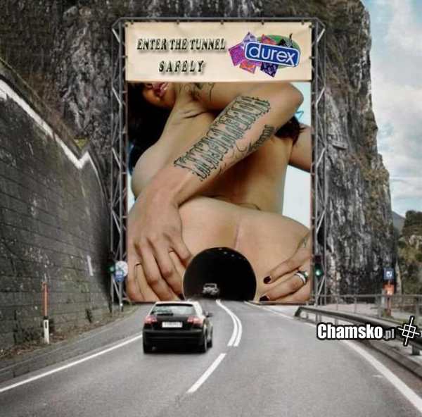 enter the tunnel safely