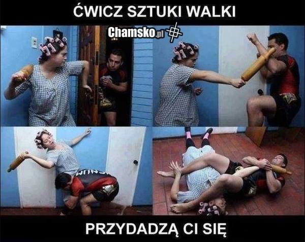 ĆWICZ SAMOOBRONE....