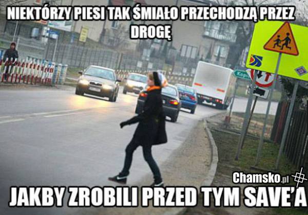 jak i rowerzyści