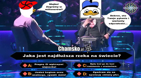 Milionerzy: Jak dobrze wybierzesz to nie będzie dziś przytulasków.