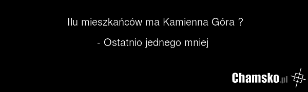 Ilu mieszkańców ma Kamienna Góra ? - Ostatnio jednego mniej