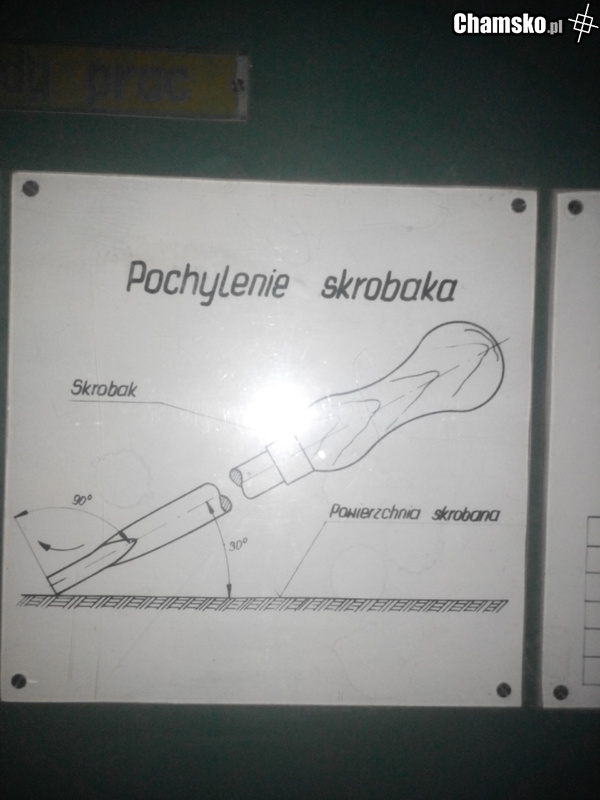 Szkoła uczy skrobania!