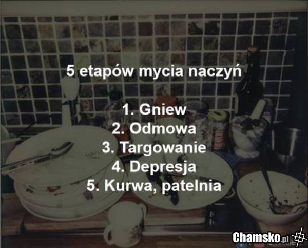 Etapy mycia garów