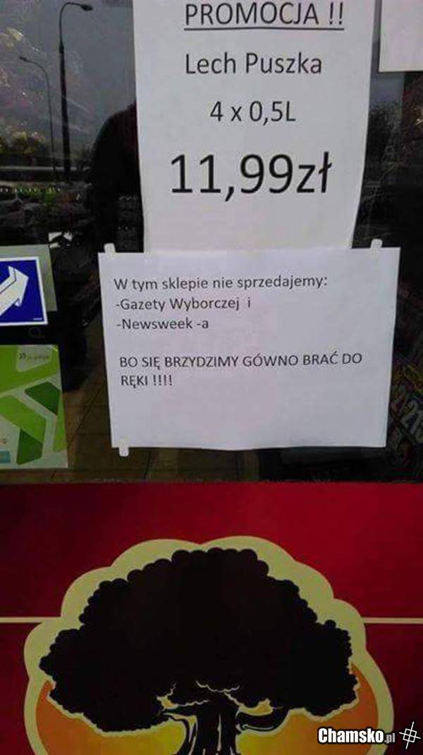 W jednym ze sklepow