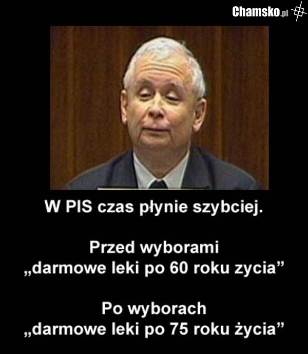 Czas płynie szybko jak obietnice