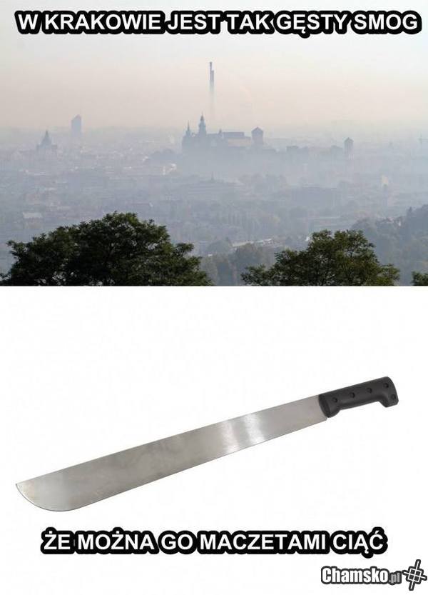 Smog w Krakowie