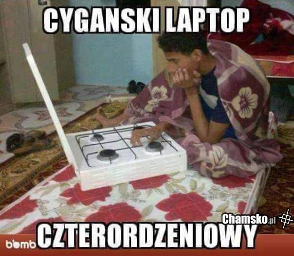 Cygański laptop