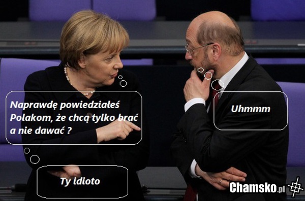 Martin Schulz vs Polska nie chce "uchodźców