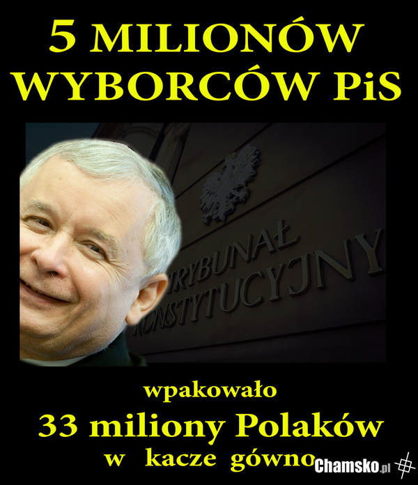 5 milionów wyborców PiS