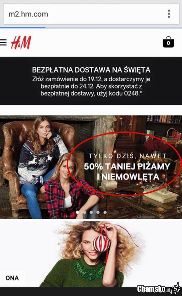 H&M się bawi xD