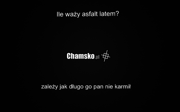 ile waży asfalt