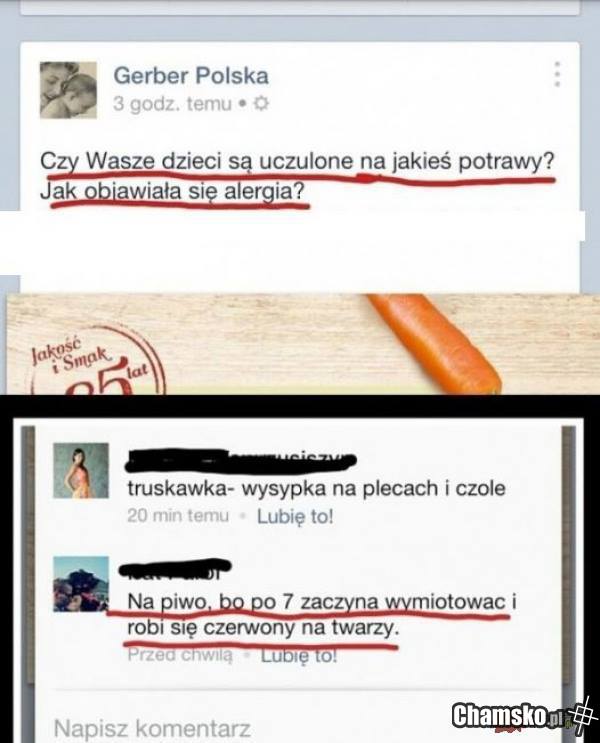 ciekawe objawy :D