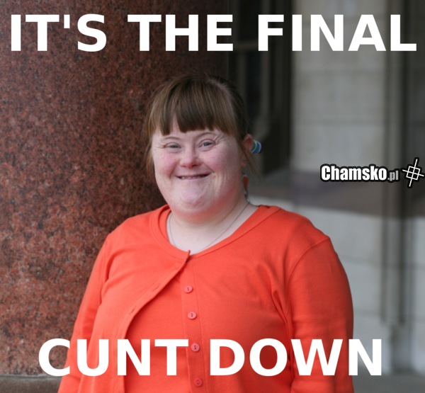 cunt down