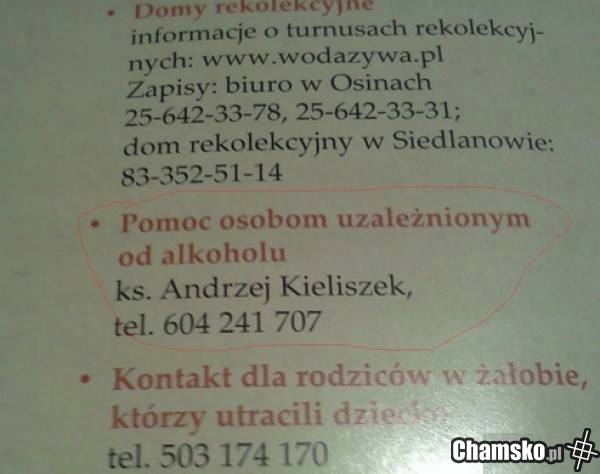 Pomoc w uzależnieniu