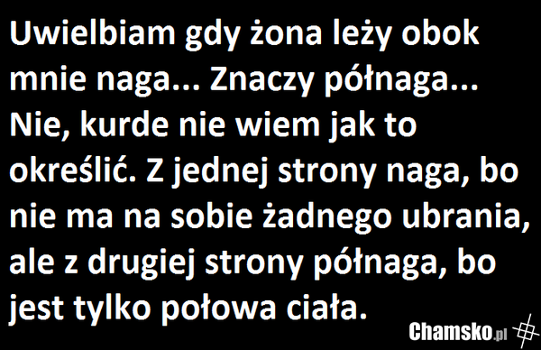 (Pół)naga żona