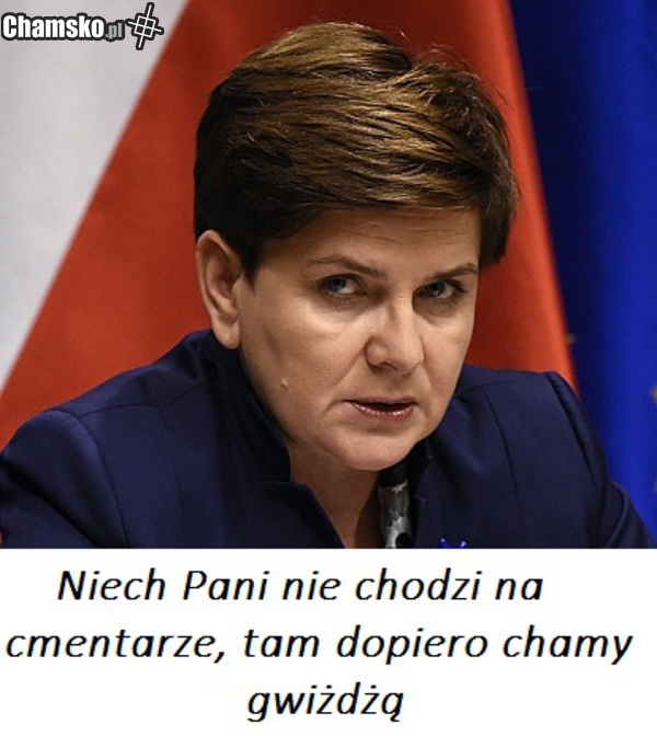 Proszę uważać na cmentarze