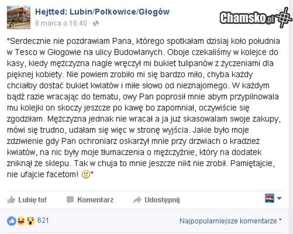 Niespodzianka na dzień kobiet.