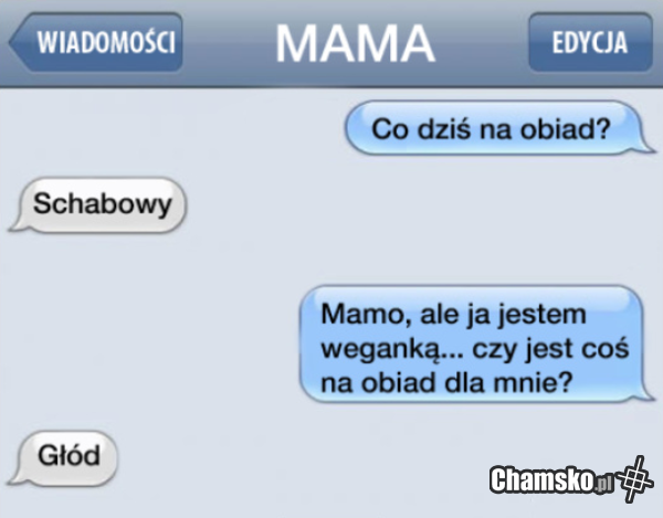 Obiad z rodzicami