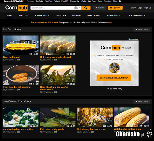 CornHub...