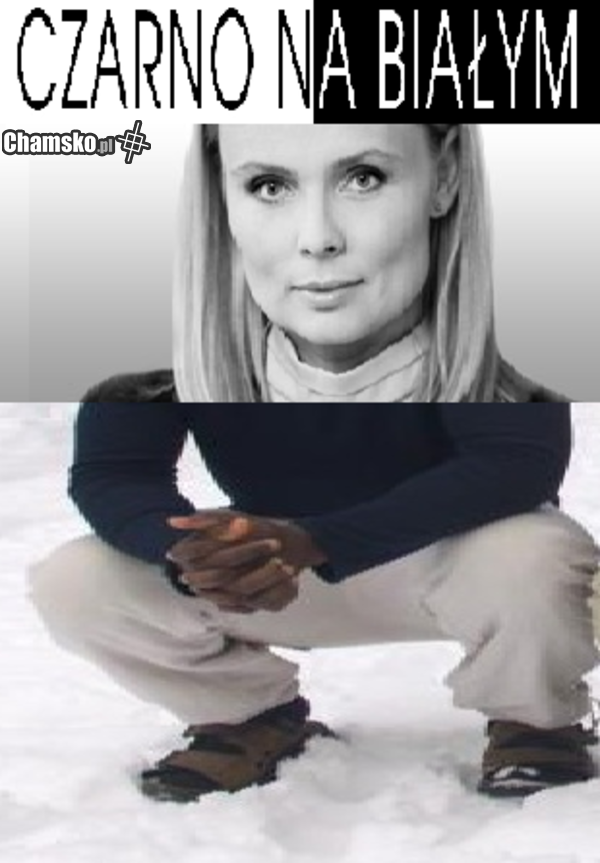 CZARNO NA BIAŁYM