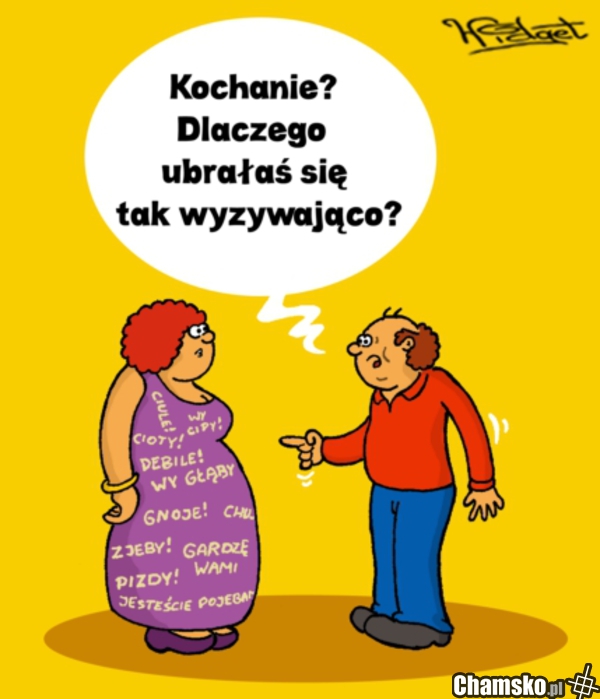 wyzywający ubiór