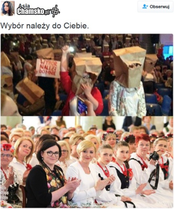 Feministki vs zacofane, zaściankowe kobiety