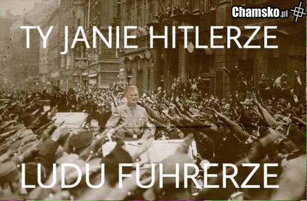 To jest kurwa chamskie, a nie!