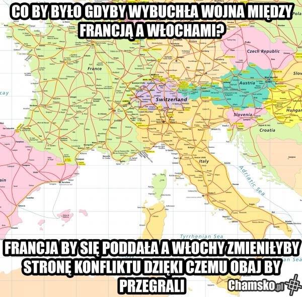 Francja i Włochy
