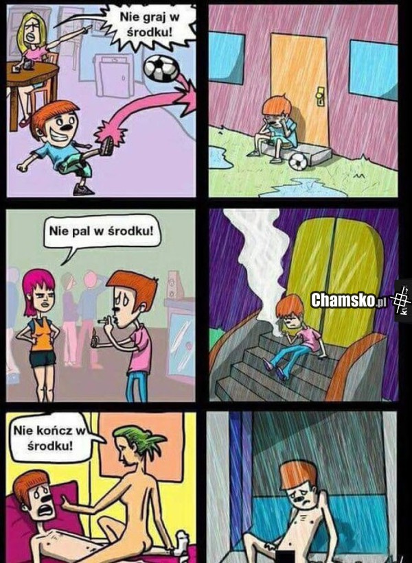 w środku