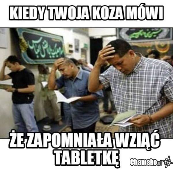 Gdy koza mówi...