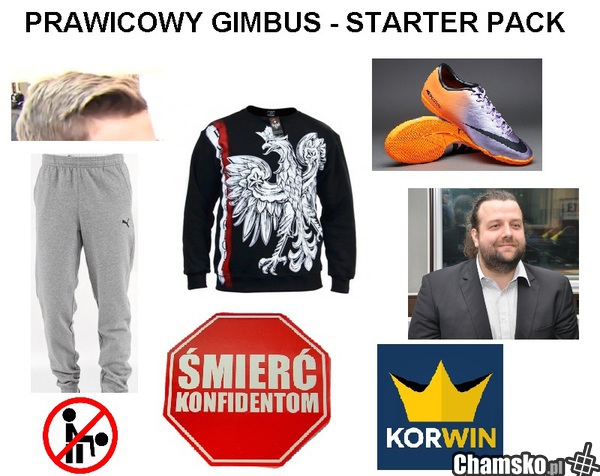 PRAWICOWY GIMBUS - STARTER PACK
